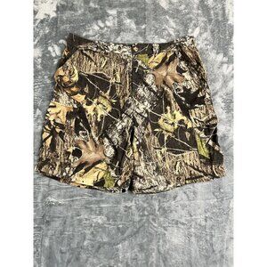 RedHead Mens Camo Cargo Shorts Size L Lightweight Nylon Mesh Hunting Outdoor
